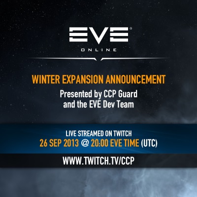 EVE Online Stream Announce