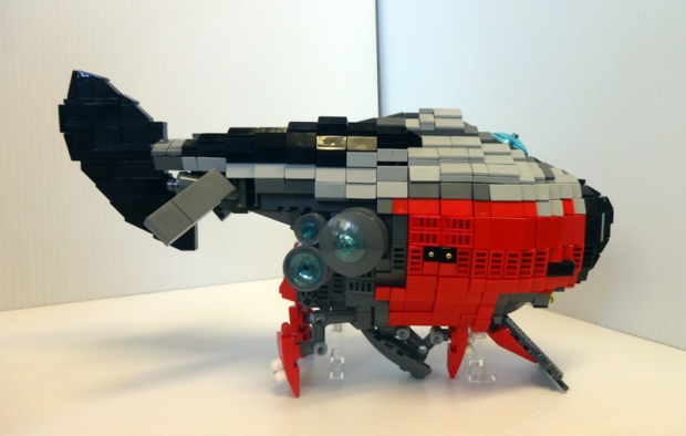 1 ft LEGO Rocketship House 1a