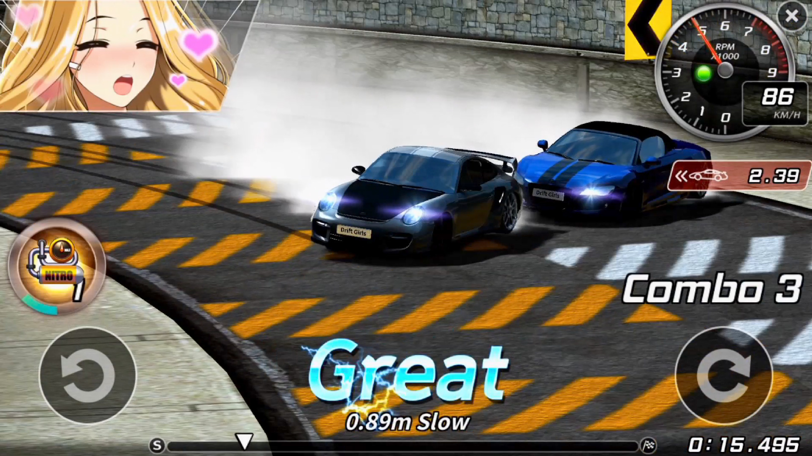 Auto race godswar online