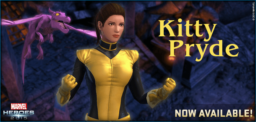 Kitty Pryde & Sunspot Now Available in Marvel Heroes 2015 news header