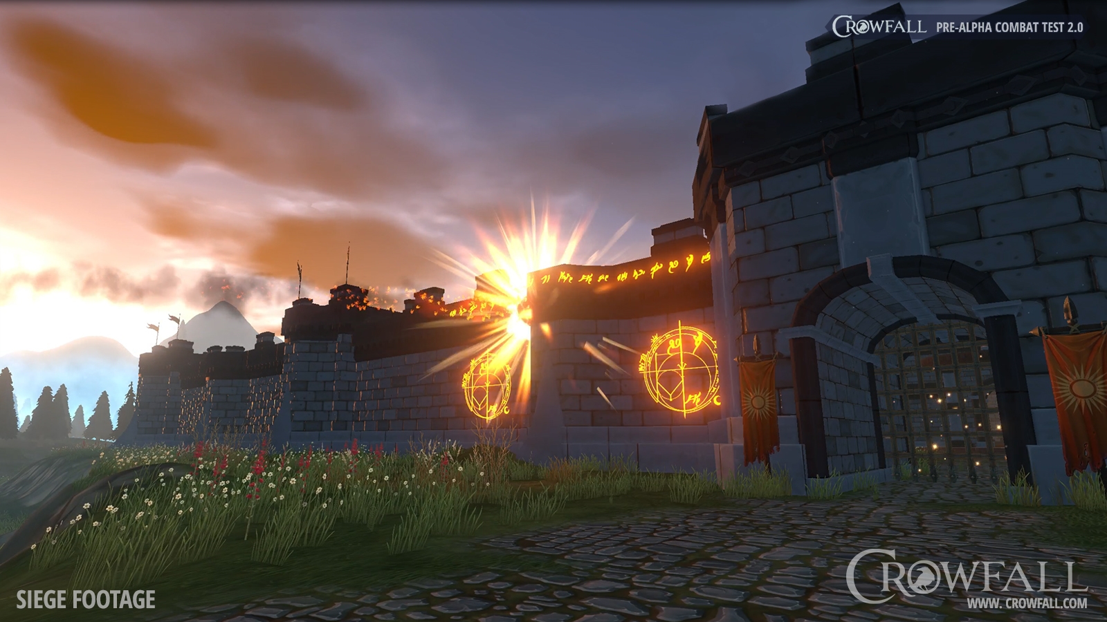 Crowfall Pre-Alpha Testing for Castle Siege Begins