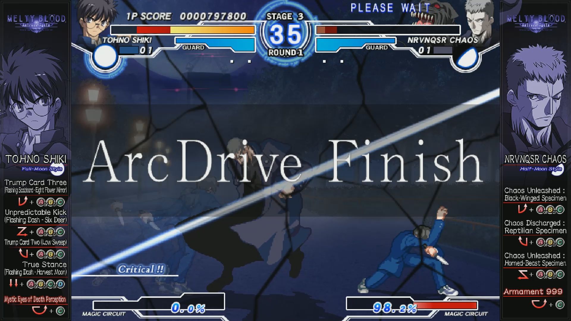 Melty Blood Current Code Review 