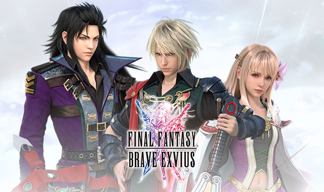 Final Fantasy Brave Exvius Mobile Game Banner