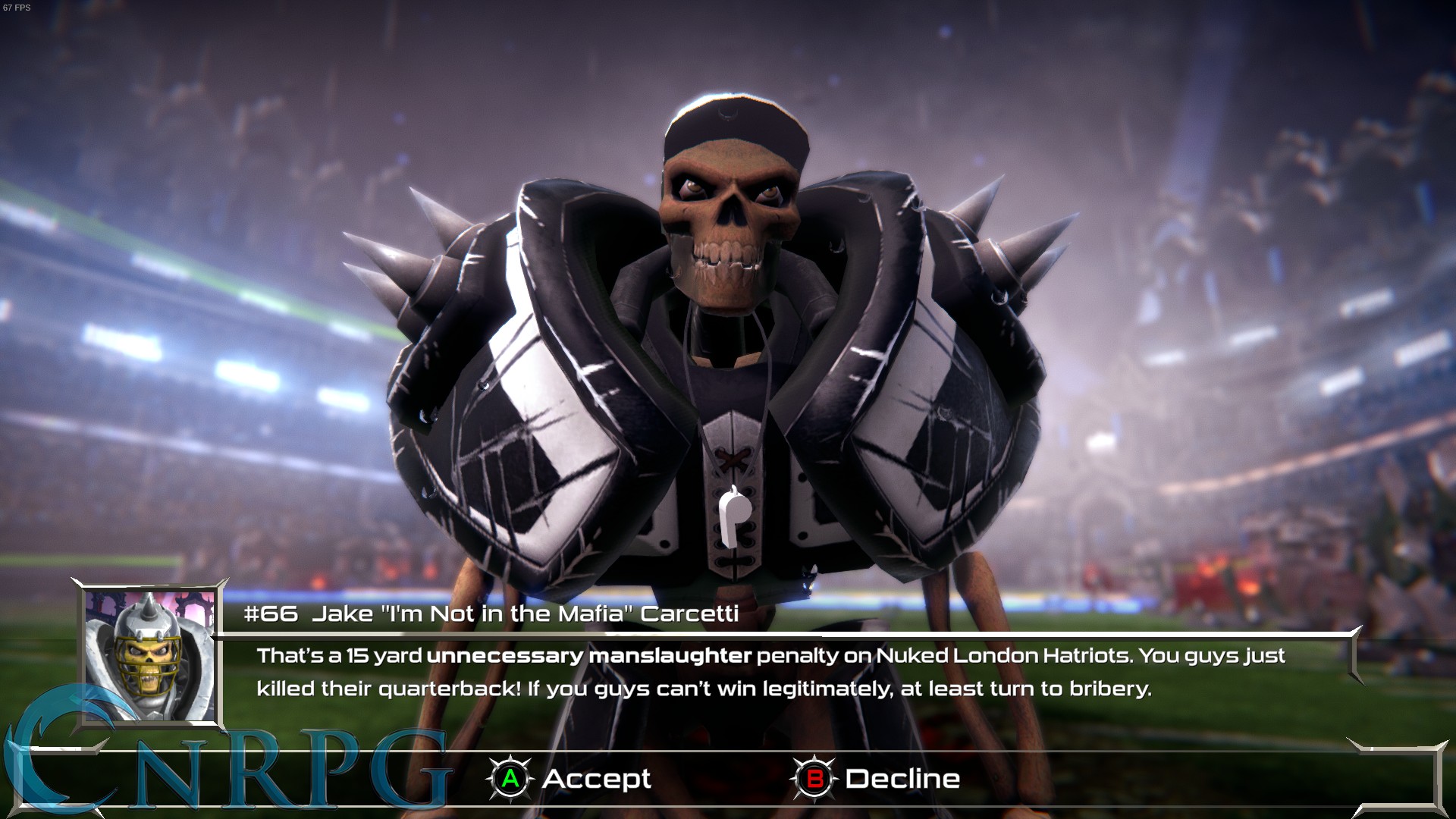 Mutant Football League Screenshot