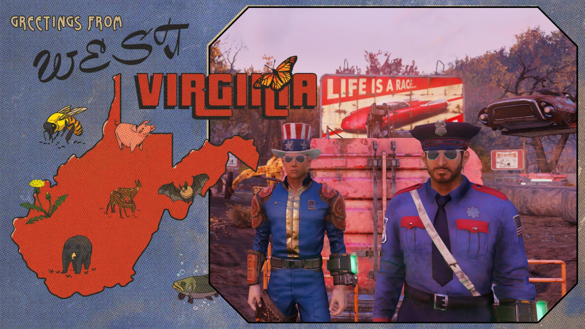 Fallout 76 Greetings from West Virginia