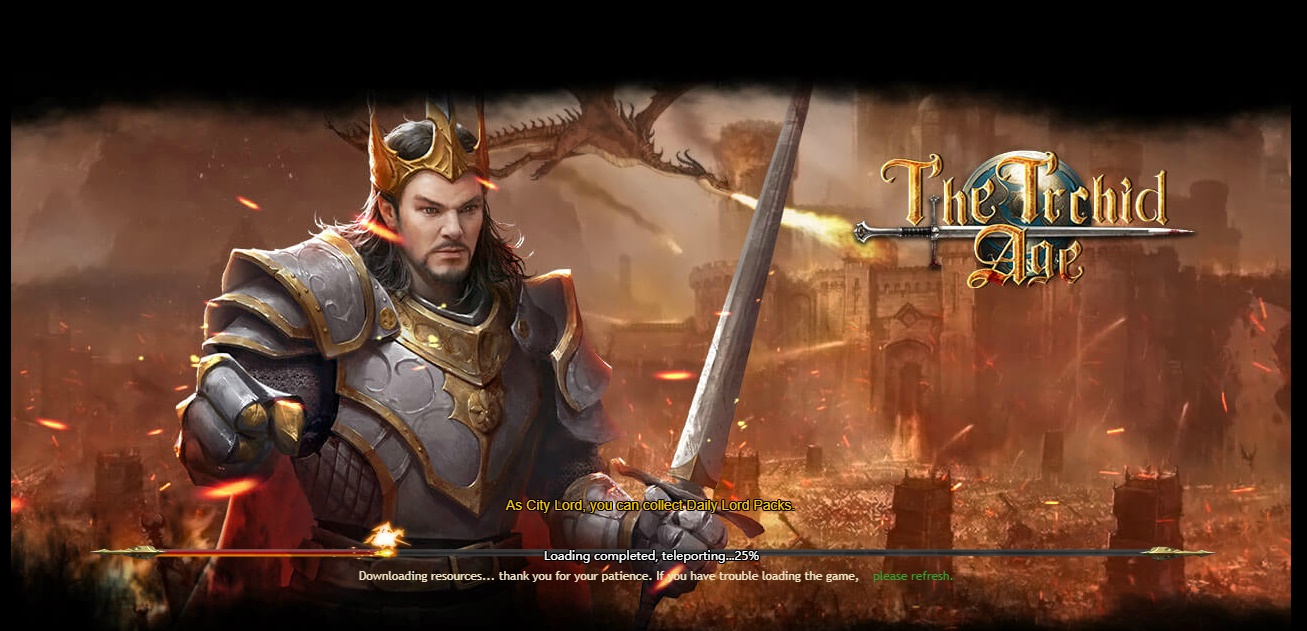 The Third Age Loading Screen