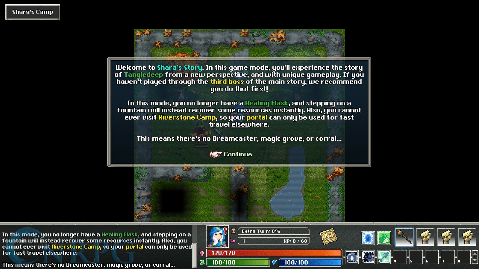 Tangledeep Legend of Shara Screenshot