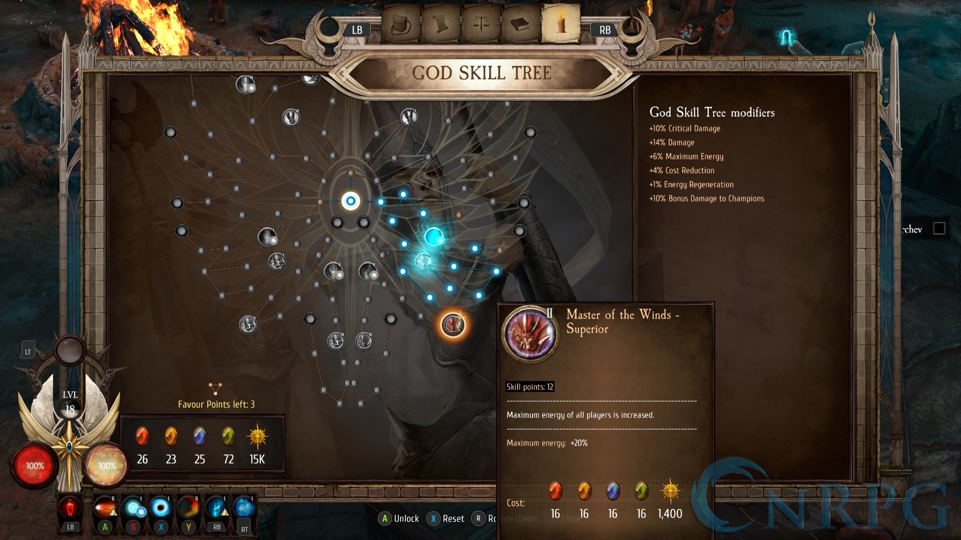 Warhammer Chaosbane Review - God Skills 2