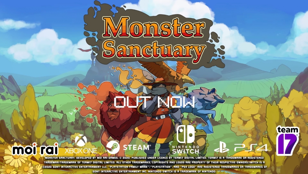 Featured video: Monster Sanctuary Launch Trailer
