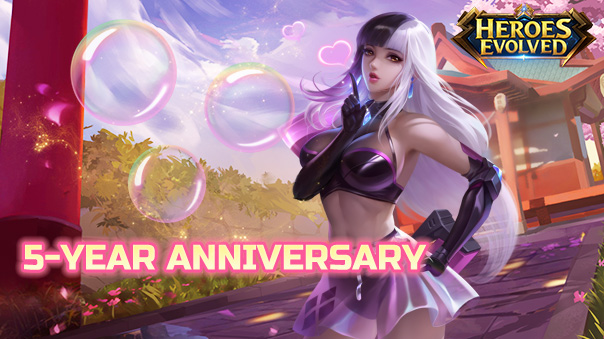 Heroes Evolved 5 Year Anniversary