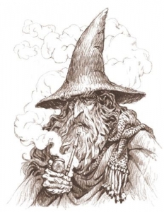 The Lord of the Rings Roleplaying - Gandalf Art