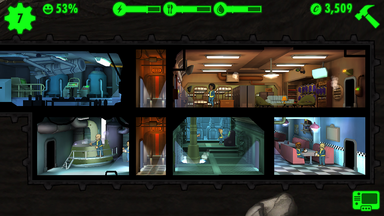 fallout shelter how does mr handy work