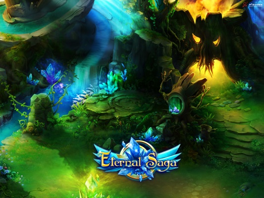 Eternal Saga is a browser based social game, Massively Multiplayer