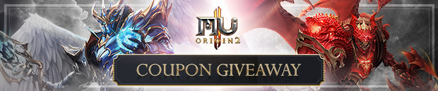 MU Origin 2 Coupon Code Giveaway (US East) | OnRPG - 