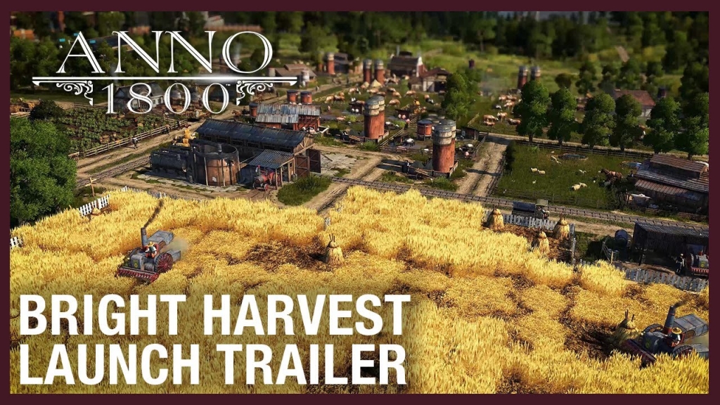 Featured video: Anno 1800: Bright Harvest DLC Launch Trailer