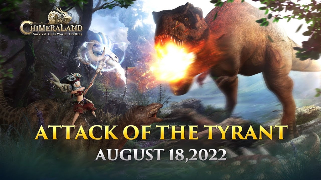 Featured video: Chimeraland: Attack of the Tyrant Update Trailer